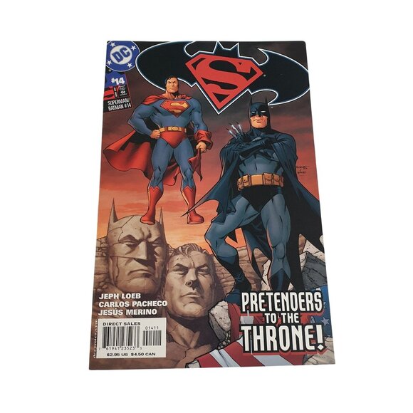Superman Batman Issue 14 DC Comics Pretenders To The Throne Graphic Novel Bagged - Picture 1 of 2